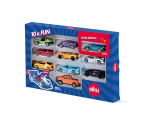 SIKU Blister - set sportovních aut 10 ks / od 3 let