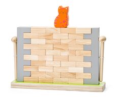 Woody Balanční hra - Zeď s kočkou / od 3 let