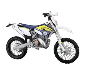 Maisto Husqvarna FE 501 bílá / měřítko 1:12 / podstavec / od 3 let