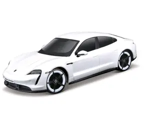 Maisto RC Porsche Taycan Turbo S bílá / RC auto / dálkové ovládání / 2.4GHz / měřítko 1:24 / od 5 let