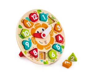 Hape Dětské puzzle hodiny / 13 dílků / od 3 let