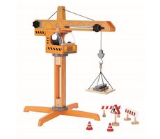 Hape Dřevěný jeřáb / od 3 let