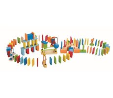 Hape Dynamické domino / 100 dílků / od 3 let