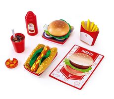 Hape Fast Food Set / od 3 let