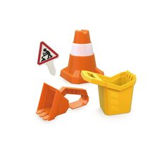Hape Hračky na písek - Hrací sada na stavby z písku / od 3 let
