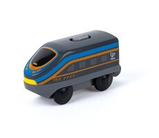 Hape Lokomotiva Intercity na baterie černá / od 3 let