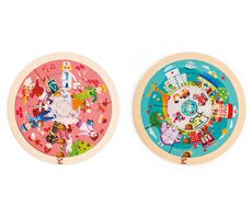 Hape Puzzle - Povolání v kruhu / 20 dílků / od 4 let