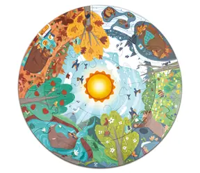 Hape Puzzle - Čtyři roční období / 16 dílků / od 3 let