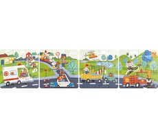 Hape Puzzle - Záchranná vozidla / od 3 let