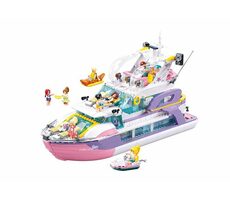 Sluban Girls Dream M38-B1167 Jachta / LEGO - kompatibilní / Počet figurek|dílků: 8|1108 / od 6 let