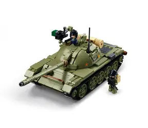 Sluban Model Bricks M38-B1135 Model Medium Tank (MBT) 3v1 / LEGO - kompatibilní / Počet figurek|dílků: 2|604 / od 10 let