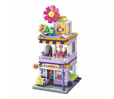 Qman City Corner K28003 Parfumerie / Stavebnice / 320 dílků / od 6 let