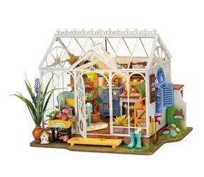 RoboTime 3D dřevěné puzzle Vysněný zahradní dům / od 14 let / 240 dílků / Obtížnost: těžká