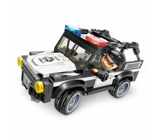 Qman MineCity W11011-1 Policejní auto / Stavebnice / Počet figurek|dílků: 1|121 / od 6 let