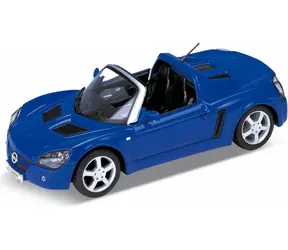 Welly Opel Speedster model modrá / 1:34 / od 3 let