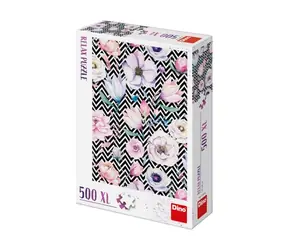 DINO Puzzle Květy XL / 500 dílků / od 10 let