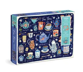 Galison Puzzle Čas na čaj / 1000 dílků / od 8 let