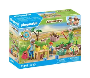 Playmobil® Country 71143 Malebná zeleninová zahrádka u prarodičů / Počet dílků: 69 / od 4 let