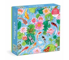 Galison Puzzle Rybníček s Koi kapry / 1000 dílků / od 8 let