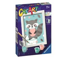 Ravensburger CreArt Roztomilý mýval / od 7 let