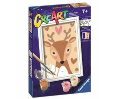 Ravensburger CreArt Roztomilý jelen / od 7 let