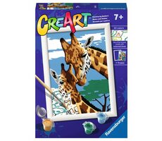 Ravensburger CreArt Roztomilé žirafy / od 7 let