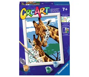 Ravensburger CreArt Roztomilé žirafy / od 7 let