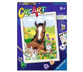 Ravensburger CreArt Kůň a koťata / od 9 let