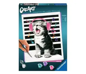 Ravensburger CreArt Zpívající kočka / od 12 let