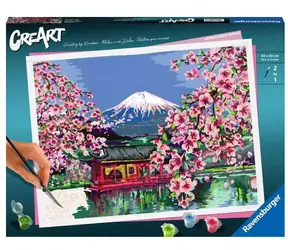 Ravensburger CreArt Japonské třešňové květy / od 14 let