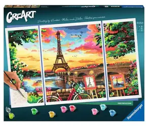 Ravensburger CreArt Na břehu Seiny / od 14 let