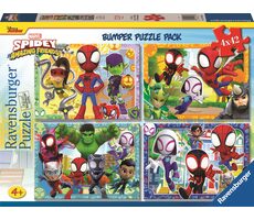 Ravensburger Spidey a jeho úžasní přátelé - 4x42 dílků / od 4 let