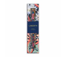 Galison Sada květinových tužek Liberty Tanjore Gardens / Tvrdost HB / 10 ks / od 3 let