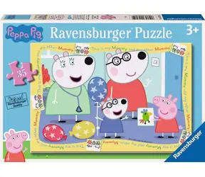 Ravensburger Prasátko Peppa s kamarádkou - 35 dílků / od 3 let