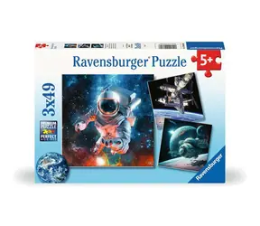Ravensburger Prozkoumávání vesmíru / 3x49 dílků / od 5 let