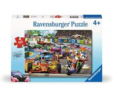 Ravensburger Závod rychlých kol / 60 dílků / od 4 let