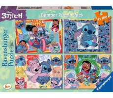 Ravensburger Disney: Stitch - 4x100 dílků