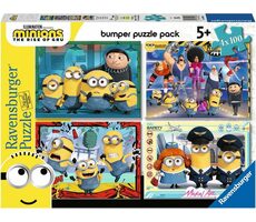 Ravensburger Mimoni 2: Padouch přichází - 4x100 dílků / od 5 let