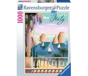 Ravensburger Pohlednice z Capri / 1000 dílků / od 14 let