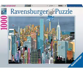 Ravensburger Město New York / 1000 dílků / od 14 let