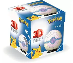 Ravensburger Puzzle-Ball Pokémon: Heal Ball / 54 dílků / od 6 let