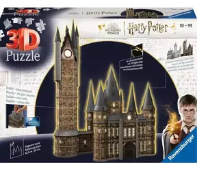 Ravensburger Harry Potter: Bradavický hrad - Astronomická věž (Noční edice) / 540 dílků / od 10 let