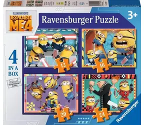 Ravensburger Já, padouch 4 4 v 1 - 12+16+20+24 dílků / od 3 let