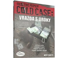 ThinkFun Odložené případy: Vražda s úroky