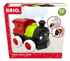 BRIO Parní vláček Steam & Go / od 18 měsíců