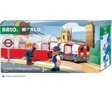 BRIO Edice Světové vlaky: Londýnské metro na baterie / od 3 let