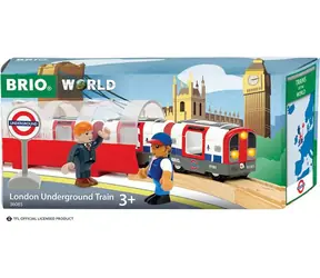 BRIO Edice Světové vlaky: Londýnské metro na baterie / od 3 let