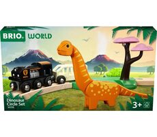 BRIO Dinosauří kruhová vláčkodráha / od 3 let
