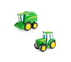 John Deere Kids - Traktor Johny/Kombajn Corey se světlem a zvukem assort / od 18 měsíců