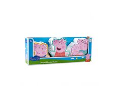 PEPPA PIG - Dřevěné puzzle / 3 druhy / od 18 měsíců
